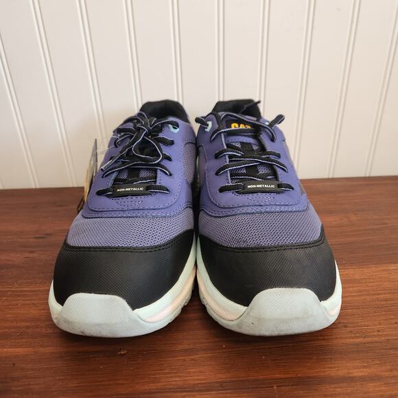 Caterpillar‎ Women's Size 10 Quake Blue Work & Safety Shoes Pre owned Good - Picture 3 of 12